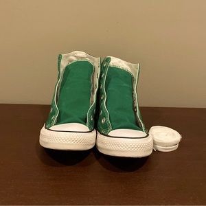 green high top converse